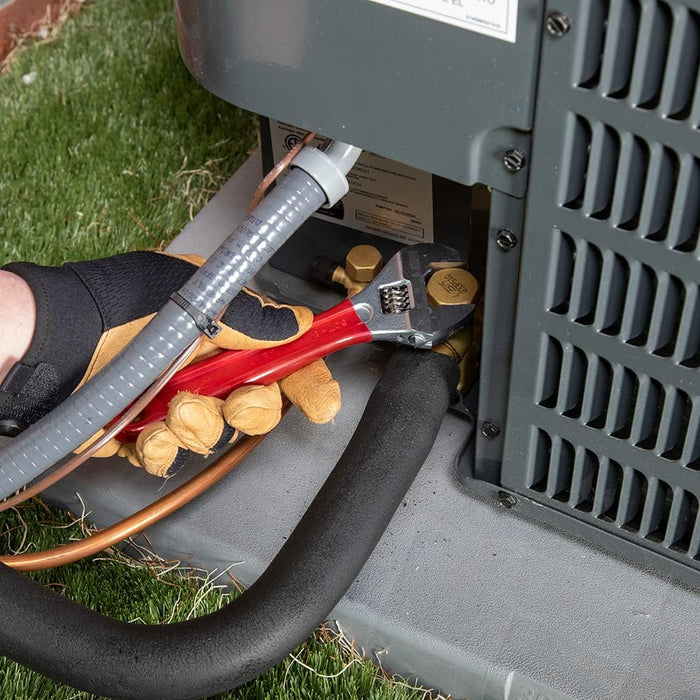 Klein Tools D507-8 Adjustable Wrench, Extra Capacity 8-Inch