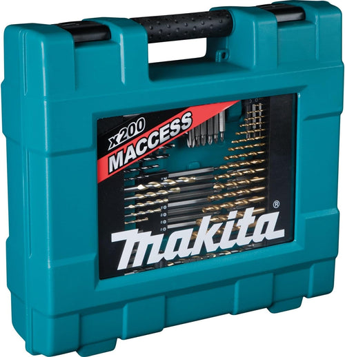 Makita Metric Drill & Screw Bit Set (200-Piece)