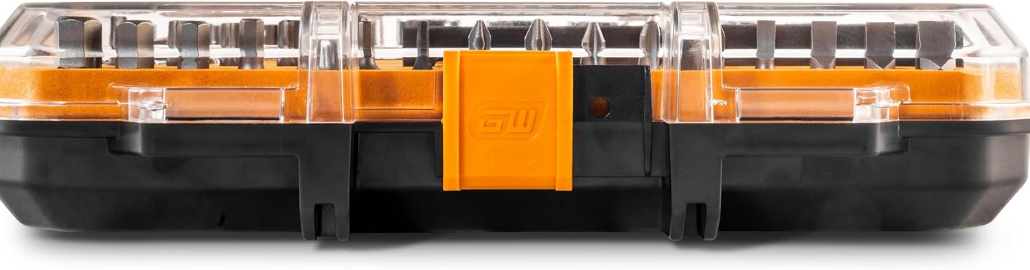 GEARWRENCH (GWMBS39XPS) 39 Piece 1/4" Drive MicroDriver Set with 120XP Locking Flex Head Ratchet and Stubby Sockets