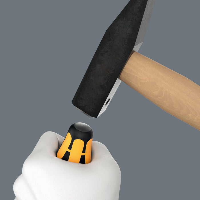 Wera 5018282001 932/6 Kraftform Plus Screwdriver Set and Rack, 6-Pieces