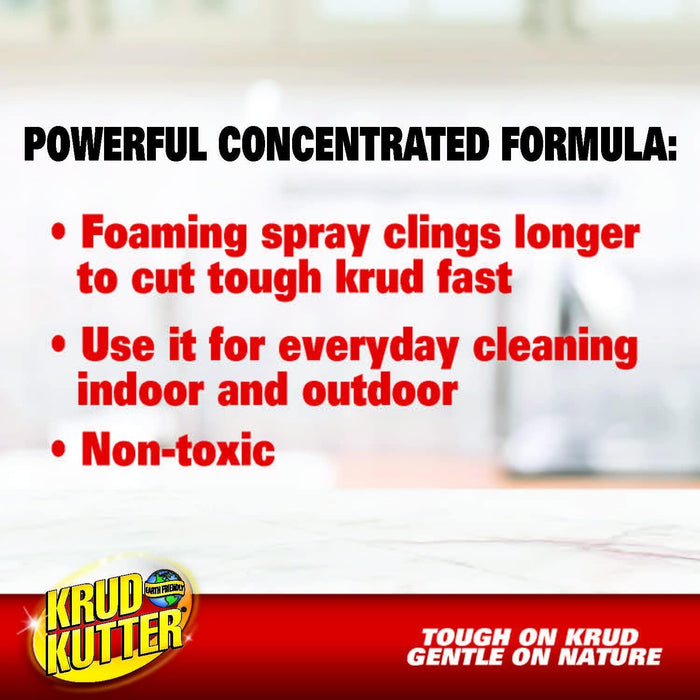 Krud Kutter 339798 Original Concentrated Cleaner/Degreaser Aerosol, 20 oz