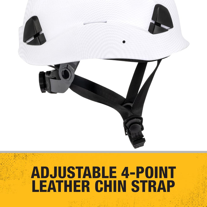 DEWALT DPG22V Ice Type II Class C 4-Point Ratcheting Vented Safety Helmet