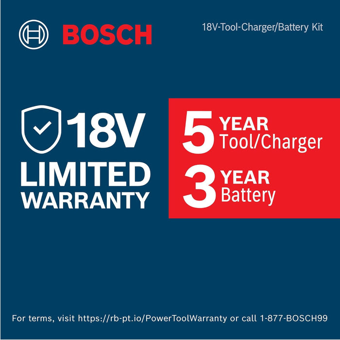 BOSCH GSH18V-5L212 PROFACTOR 18V SDS-max Demolition Hammer with L-Boxx-2 and (2) 12 Ah PROFACTOR Batteries