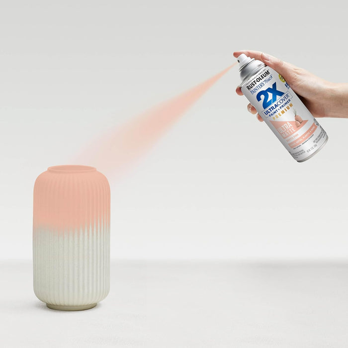 Rust-Oleum 355035 Painter's Touch 2X Ultra Cover Spray Paint, 12 oz, Ultra Matte Rustic Pink (Pack of 6)