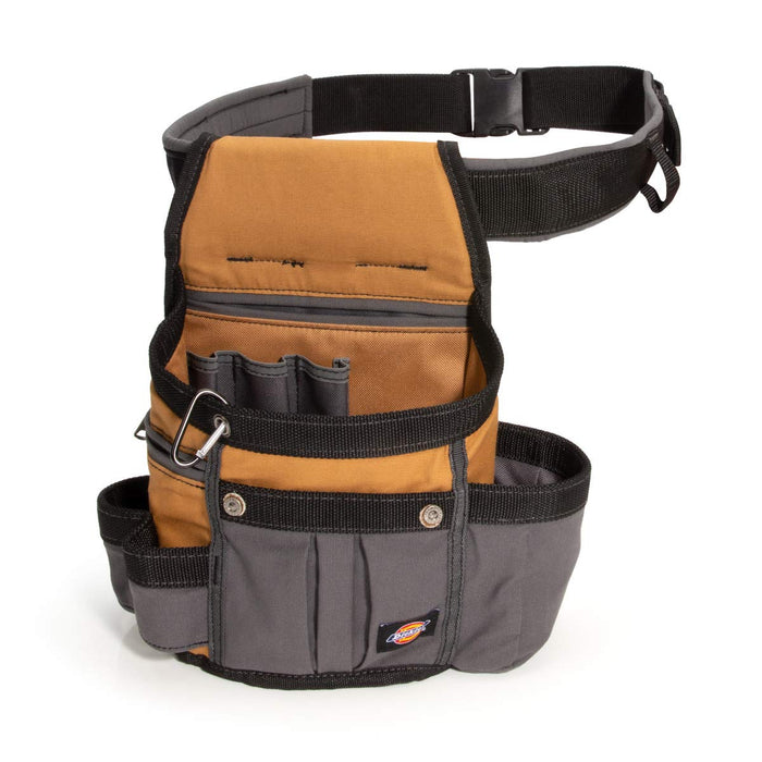 Dickies 57000 8-Pocket Padded Tool Belt/Utility Pouch, Adjustable 3-Inch Belt, Durable Canvas Construction