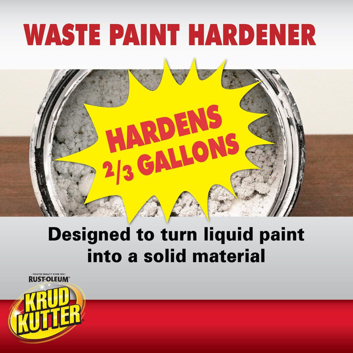 Krud Kutter PH3512-12PK Waste Paint Hardener Crystals, 3.5 oz, Cream, 12 Pack