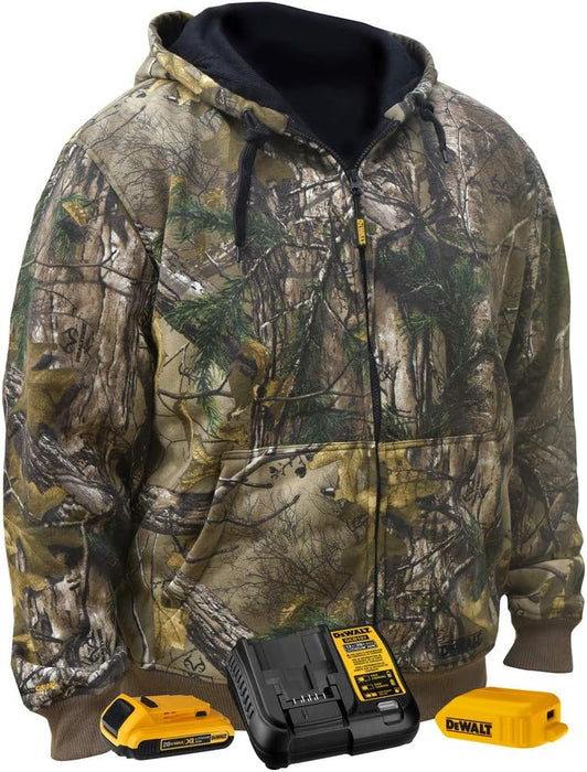 DEWALT (DCHJ074D1-2X) Realtree Xtra Camouflage Heated Hoodie, 2X-Large