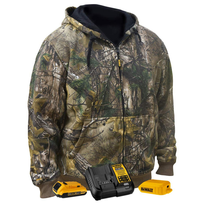 DEWALT (DCHJ074D1-2X) Realtree Xtra Camouflage Heated Hoodie, 2X-Large