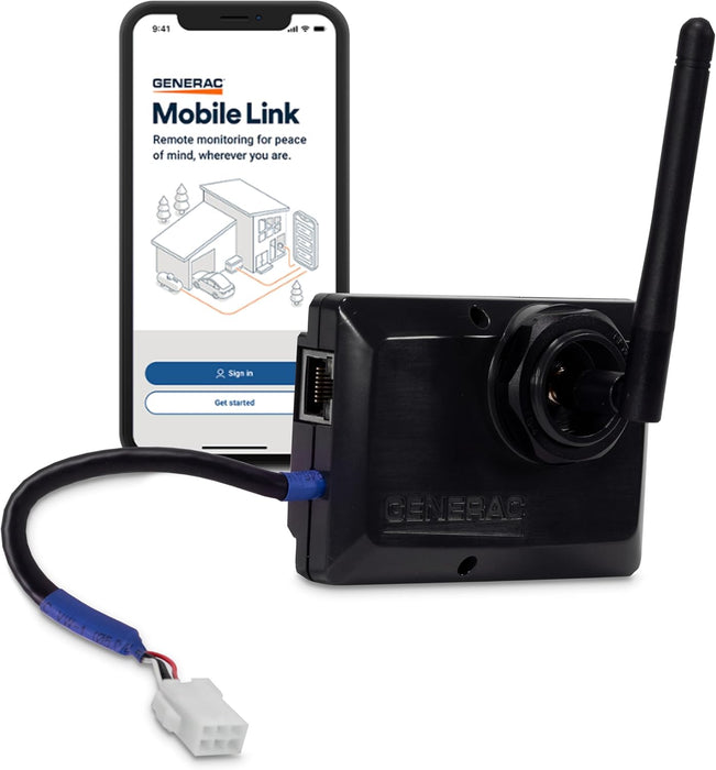Generac 7170 Mobile Link Wi-Fi & Ethernet Device, Remote Monitoring and Control for Enhanced Generator Management