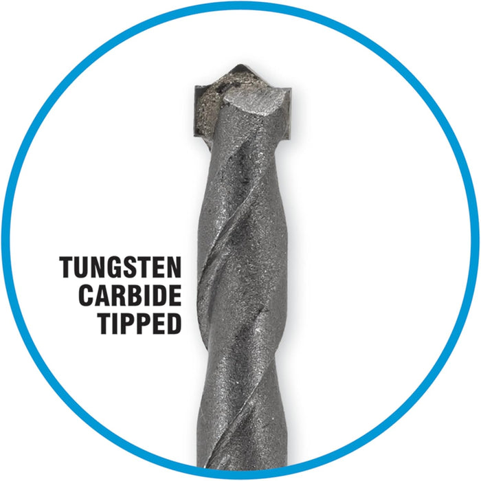 Spyder Hex10 1/2-inch Quick Change Hole Saw Arbor and TCT Pilot Bit Assemby for Cement and Masonry