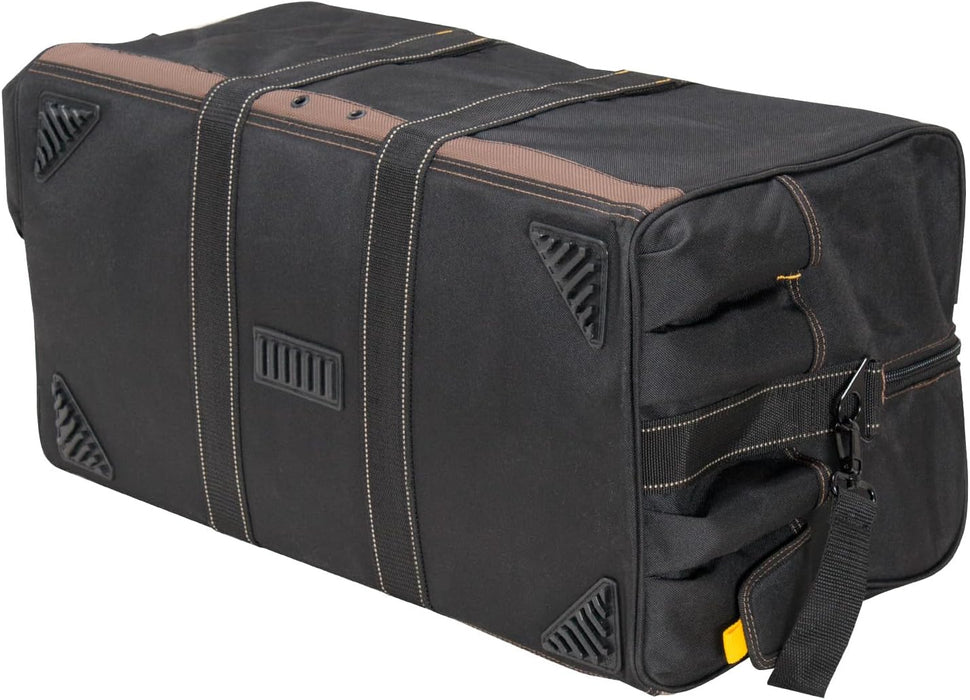 CLC Custom Leathercraft 1111 24 in. All Purpose Construction Gear Bag with 7 Outside Pockets
