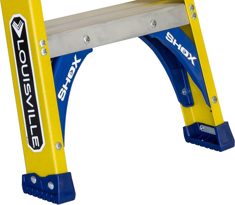 Louisville Ladder FS2008 8-Foot Fiberglass Step Ladder, 250-Pound Load Capacity, Type I