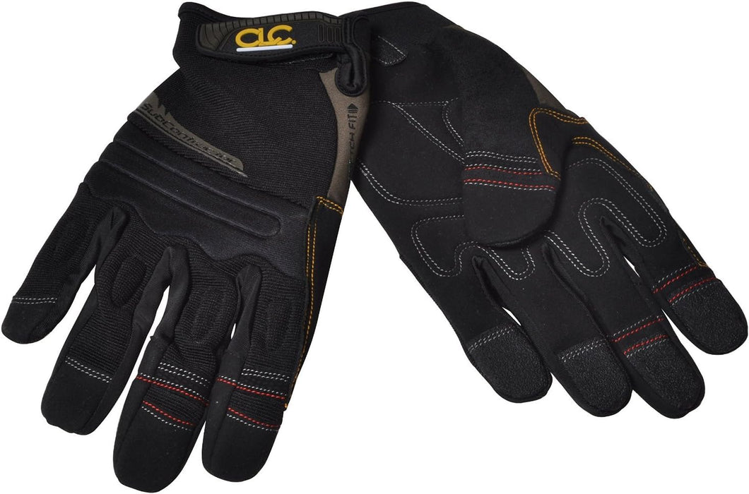 Custom Leathercraft 130XL Subcontractor Flex Grip Work Gloves, X-Large (Pack of 1)