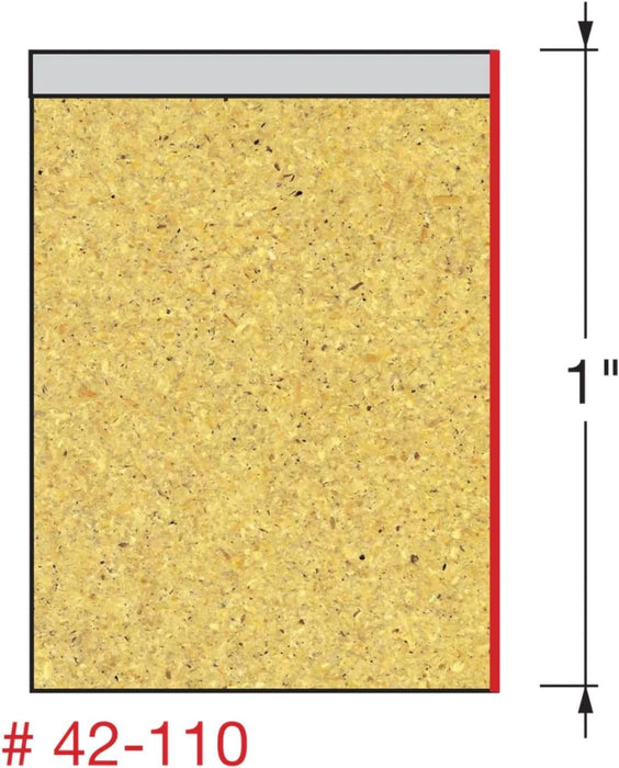 Freud Bearing Flush Trim Bit - 1/2" Diameter, 1/2" Shank, 3-1/4" Overall Length - 42-110