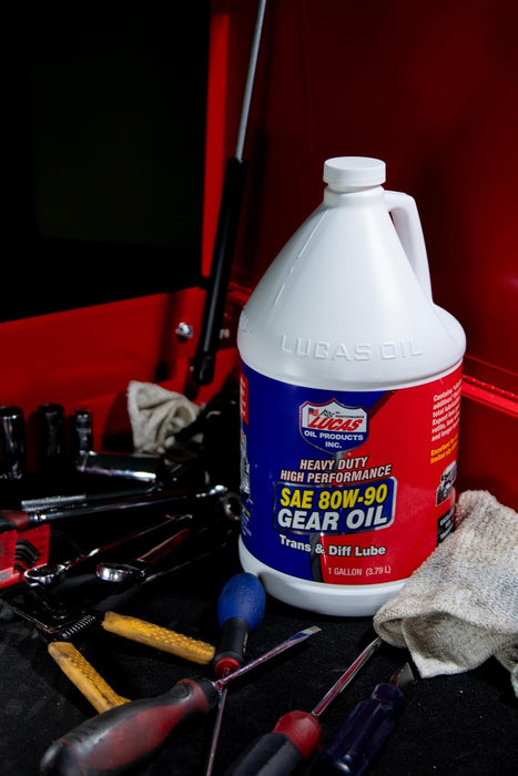 Lucas Oil 10046 SAE 80W-90 Heavy Duty Gear Oil - 1 Gallon