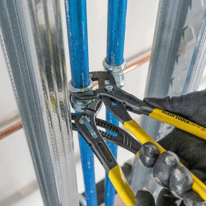 Klein Tools D504-10B Quick-Adjust Klaw Pump Pliers, 10-Inch