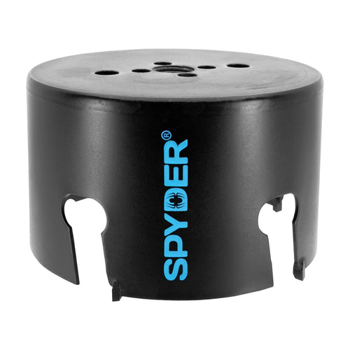 Spyder 600046CF 4-1/2-Inch Diameter Carbide Tipped Hole Saw, for Fiber Cement Board, Wood, PVC, Plastic, Concrete Block, Ceramic Tile, and More