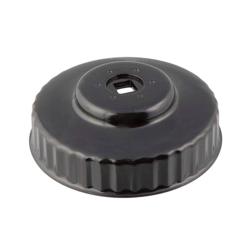 Steelman 06107 93mm x 36 Flute Oil Filter Cap Wrench, 3/8-inch Drive, Low-Profile Design for Confined Space