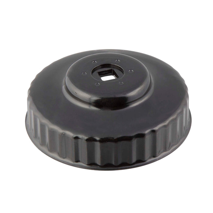 Steelman 06107 93mm x 36 Flute Oil Filter Cap Wrench, 3/8-inch Drive, Low-Profile Design for Confined Space