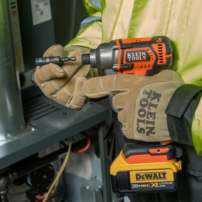 Klein Tools 32527HD KNECT Impact-Rated HVAC Screwdriver / Nut Driver, 11-in-1