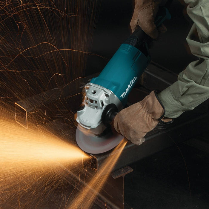 Makita 7" Angle Grinder (GA7060) with No Lock-On Switch