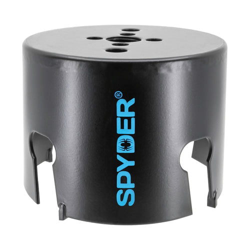 Spyder 600038CF 3-1/2-Inch Diameter Carbide Tipped Hole Saw, for Fiber Cement Board, Wood, PVC, Plastic, Concrete Block, Ceramic Tile, and More