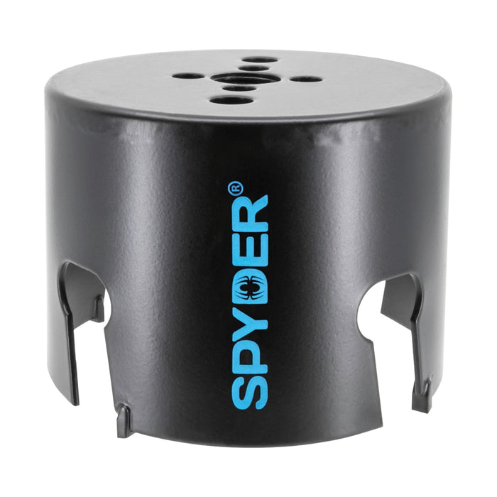 Spyder 600038CF 3-1/2-Inch Diameter Carbide Tipped Hole Saw, for Fiber Cement Board, Wood, PVC, Plastic, Concrete Block, Ceramic Tile, and More
