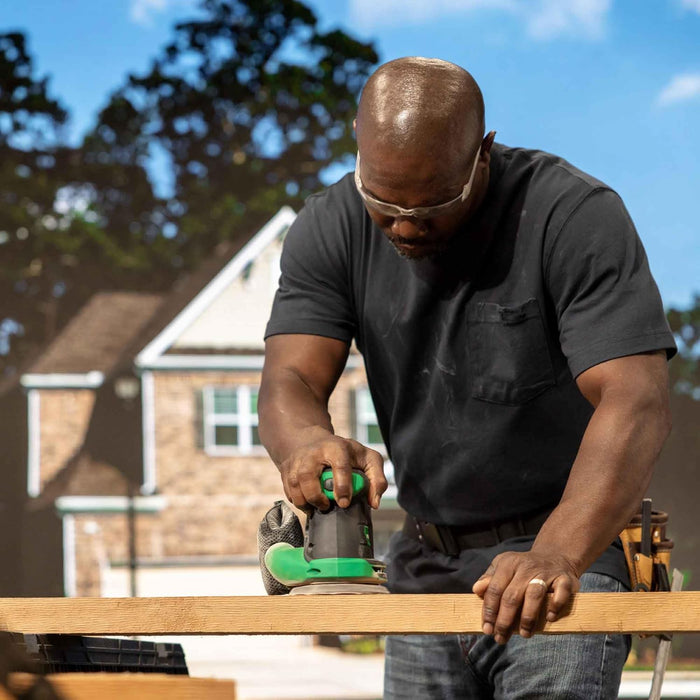 Metabo HPT 18V Cordless 5-Inch Random Orbital Sander, Best-in-Class Sanding Performance & Dust Collection, 6 Speed Settings, Lightweight Design, Multi-Use for Metal & Wood, Tool Body Only, SV1813DAQ4