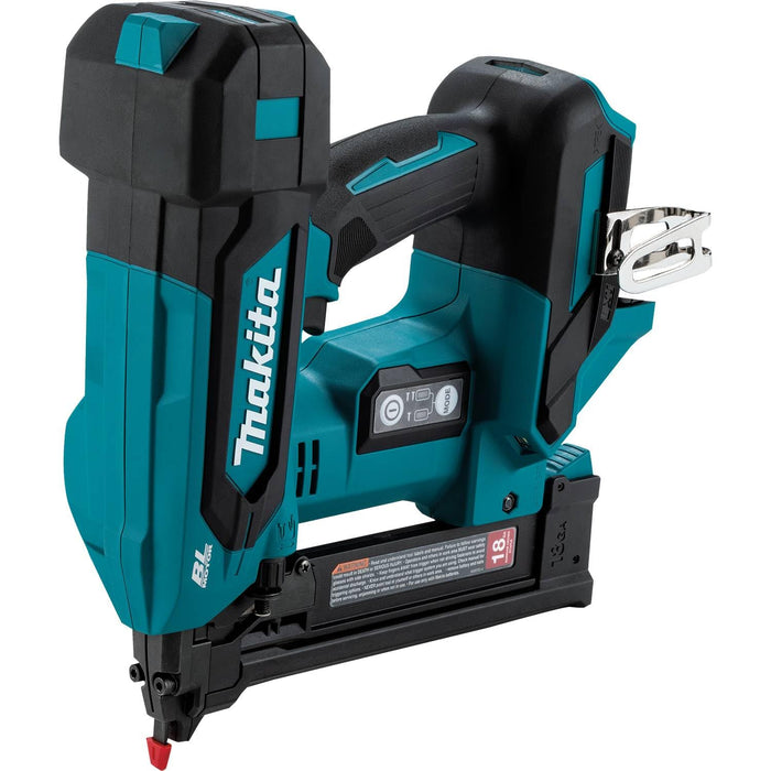 Makita XTS02Z 18V LXT Lithium-Ion Brushless Cordless 1/4" Narrow Crown Stapler, 18 Ga. (Tool Only)
