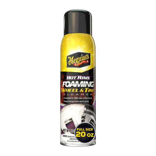 Meguiar's G250320 Hot Rims Foaming Wheel & Tire Cleaner - 20 oz. (Pack of 1)