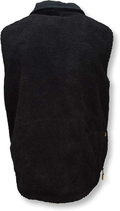 DEWALT Unisex Reversible Heated Fleece Vest Kit, Black, XL - DCHV086BD1