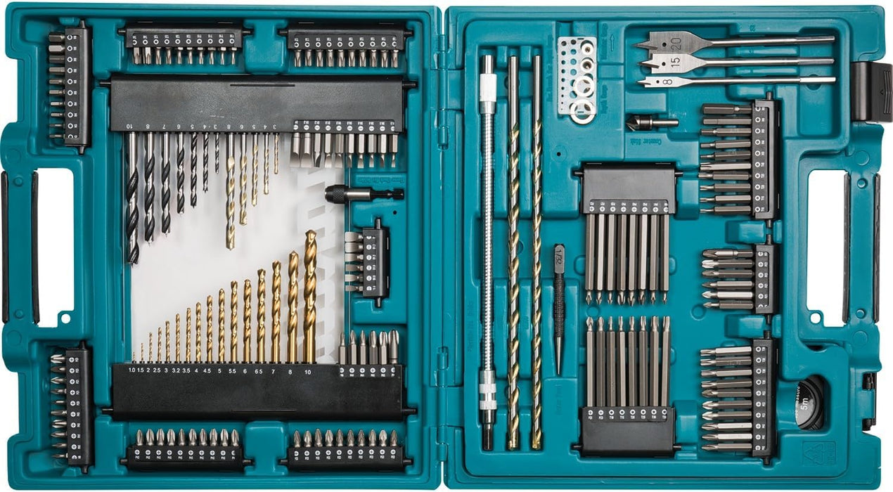Makita Metric Drill & Screw Bit Set (200-Piece)