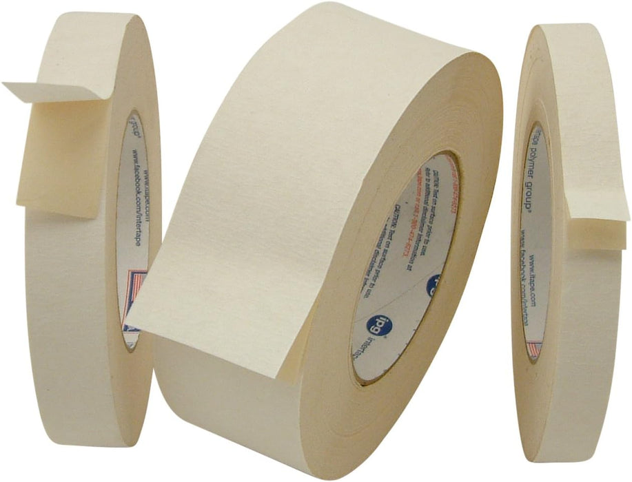 IPG 72730 Double Sided Flatback Paper Tape 591, 3 in. x 36 yds, Beige