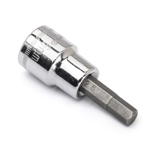 Crescent 3/8" Drive Hex Bit Metric Socket 6mm - CHBS9N (Pack of 1)