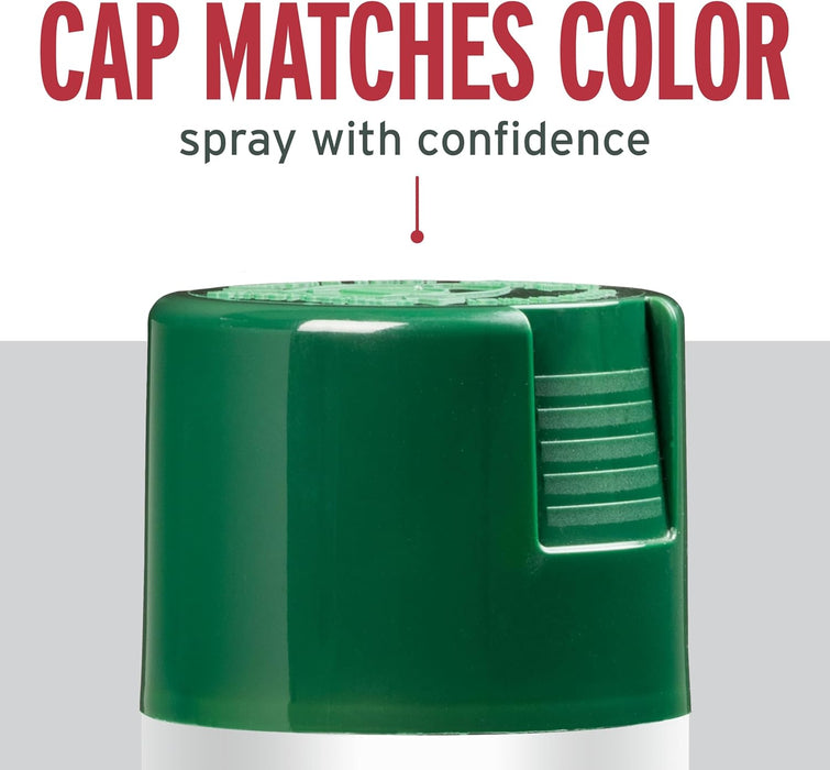 Rust-Oleum 7738830 Stops Rust Spray Paint, 12 oz, Gloss Hunter Green (Pack of 6)