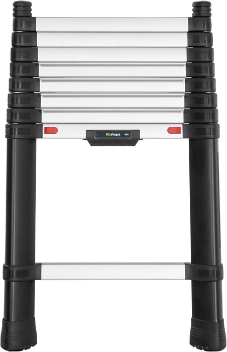 W.steps Prime 9.5 FT | Telescopic Extension Ladder, ANSI Type 1A Certified
