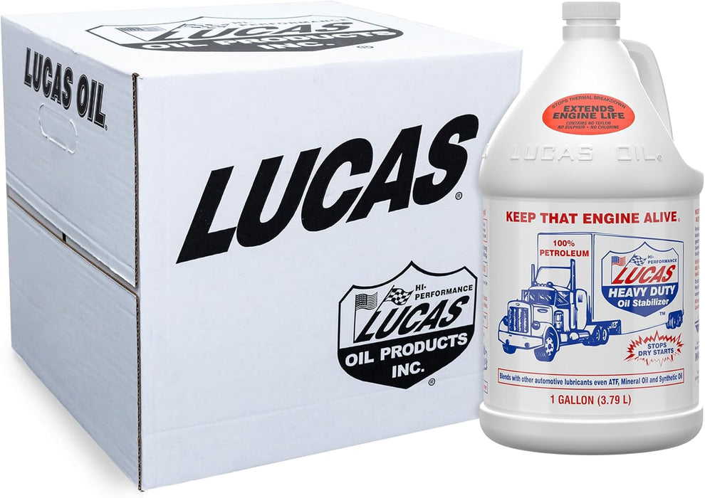 Lucas Oil 10002 Heavy Duty Oil Stabilizer - 1 Gallon/128 Ounces (Pack of 4)