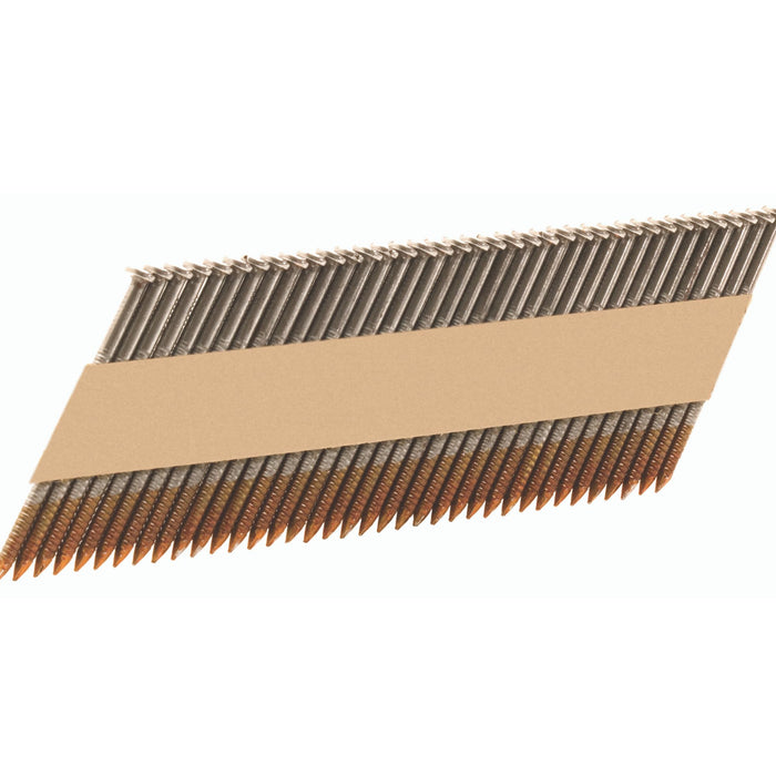Metabo HPT Framing Nails | 3-in x 0.131-in | 30 Degree | Clipped Head | Bright | Smooth | Collated | 2500-Per Box | 15109HPT