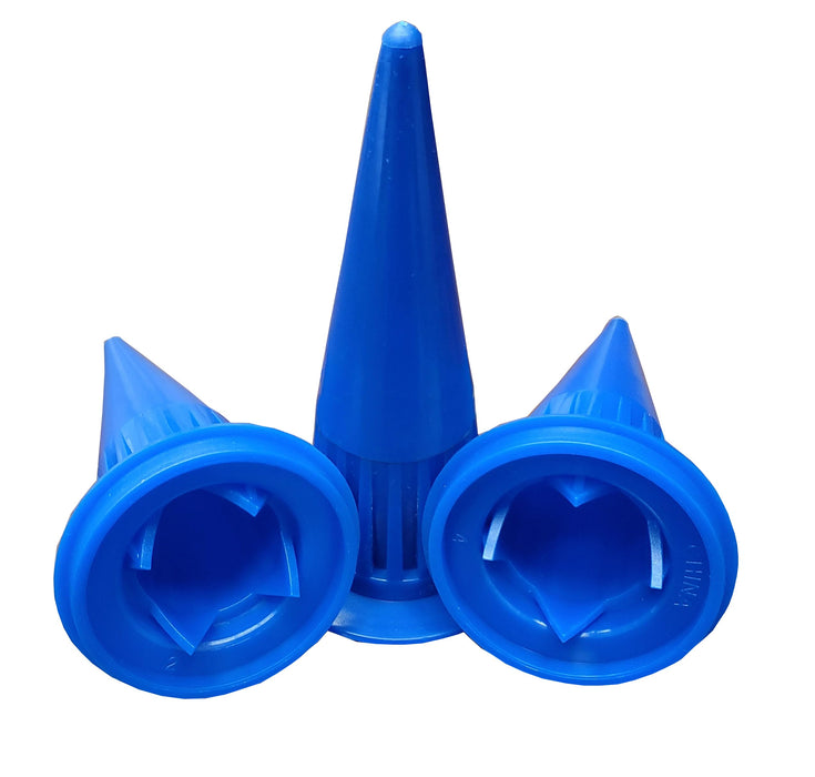 Newborn Self-Puncturing Cone - Nozzle for Sausage & Bulk Caulk Guns (Set of 20)