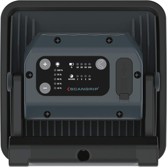 Scangrip 03.5456US NOVA R, Compact Rechargeable 2000 Lumen Floodlight