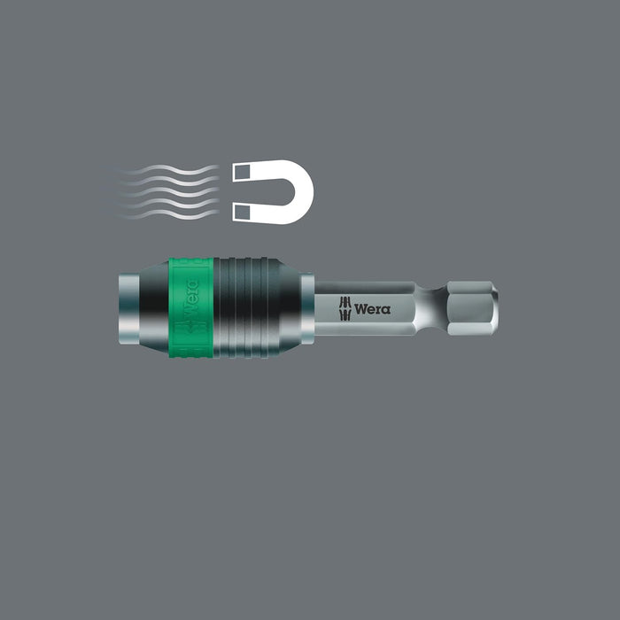 Wera 05052503001 889/4/1 Rapidaptor Universal Bit Holder with Permanent Magnet | Rapid Electronics Wera 05052503001 889/4/1 Rapidaptor Universal Bit Holder with Permanent Magnet | Rapid Electronics