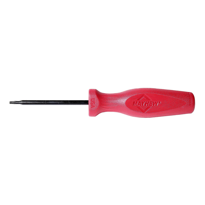 Mayhew Tools 27400 USA Torx Screwdriver, Red, T10 x 3-Inch