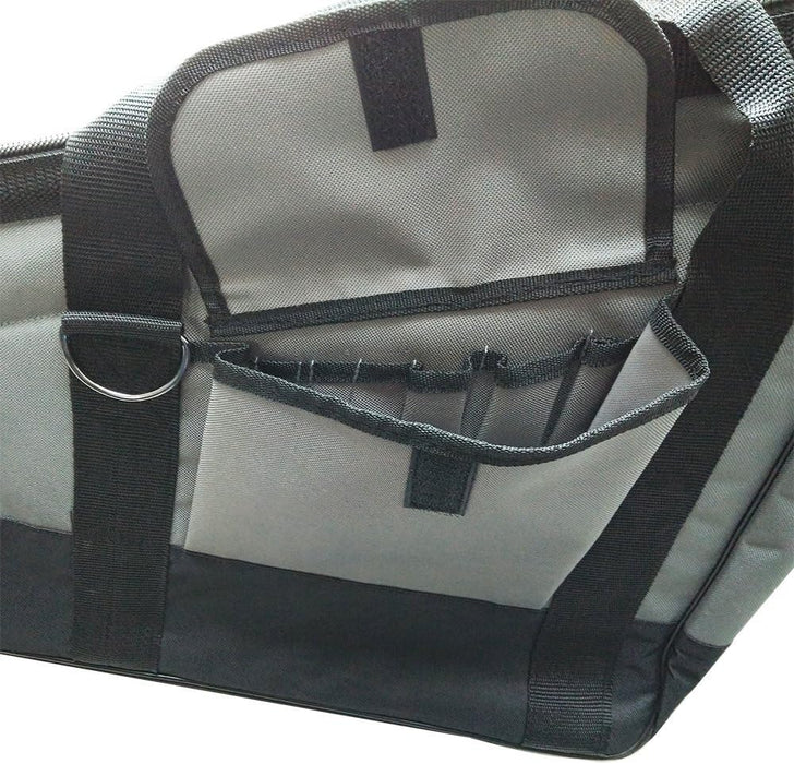 Superior Parts H850 22" Long x 16" x 8" Tall x 4" Wide Heavy-Duty Framer Nail Gun Tool Bag with Extra Storage Pockets
