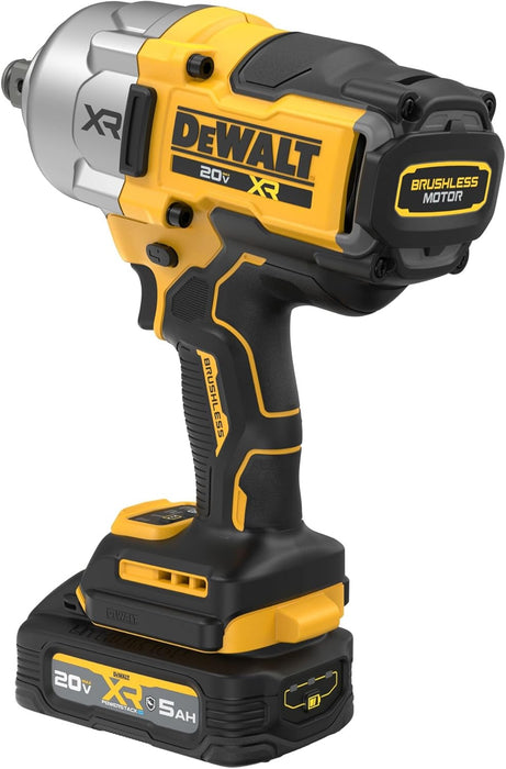 DEWALT DCF964GH1 20V MAX XR Brushless Cordless 3/4 in. High Torque Impact Wrench With Hog Ring Anvil Kit with XR POWERSTACK