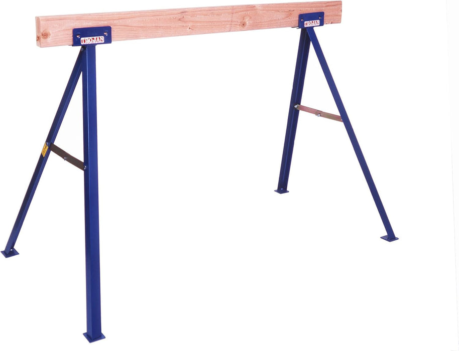 Guardian Fall Protection (TS-27) 27" Tall Sawhorse (includes legs for one sawhorse), Blue Powder Coat Finish