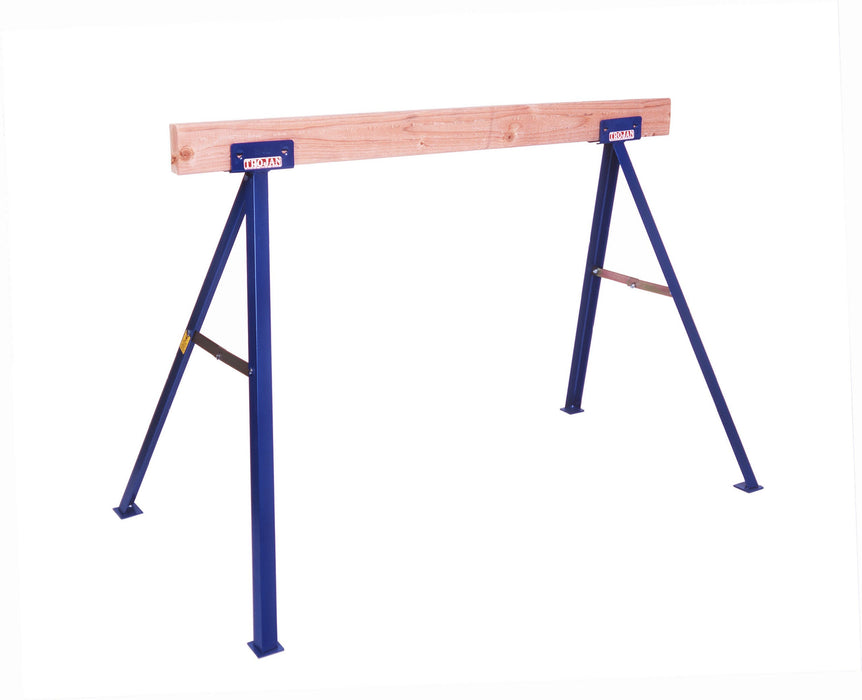 Guardian Fall Protection (TS-27) 27" Tall Sawhorse (includes legs for one sawhorse), Blue Powder Coat Finish