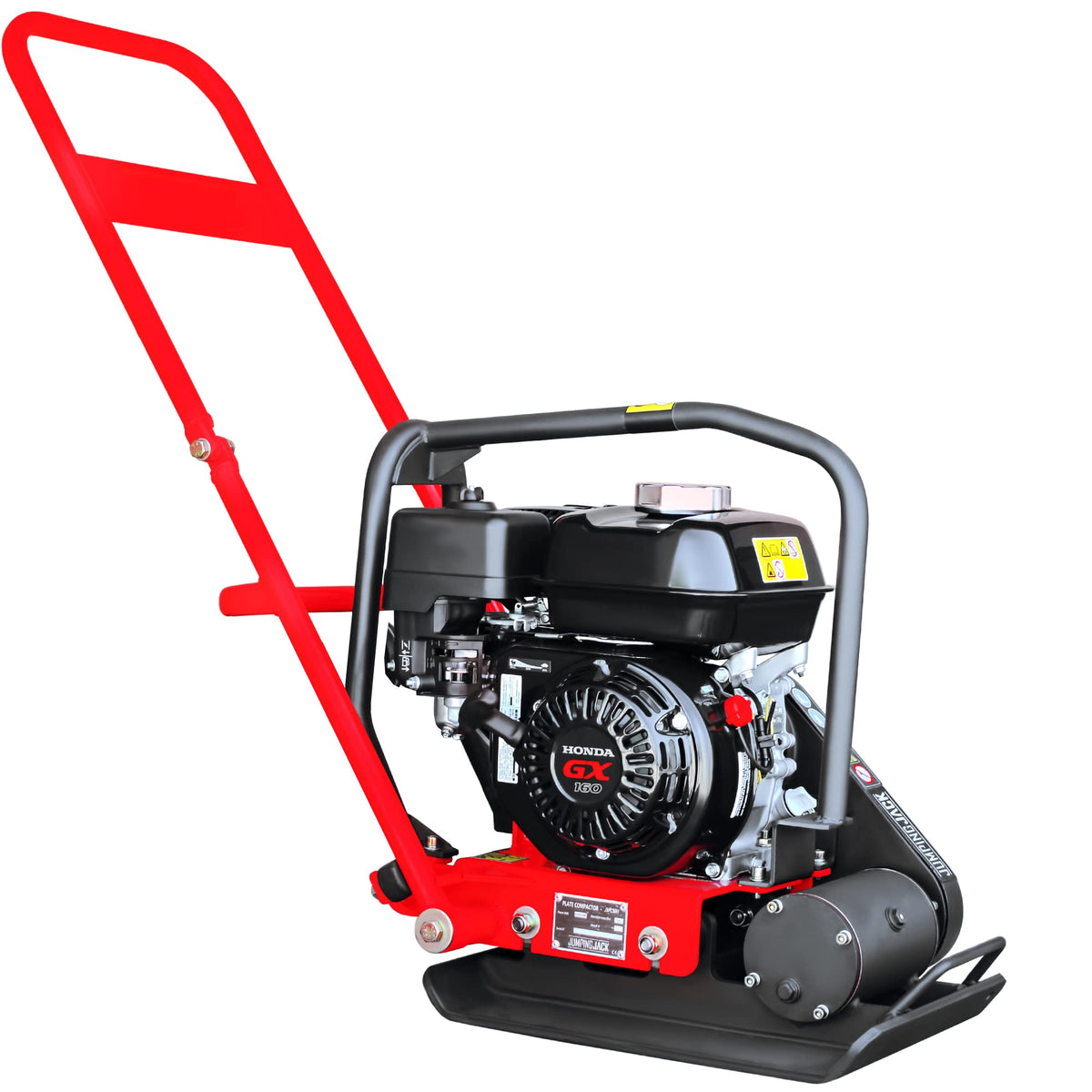 Tomahawk JXPC50H 5.5 HP Vibratory Plate Compactor Tamper for Dirt, Asp ...