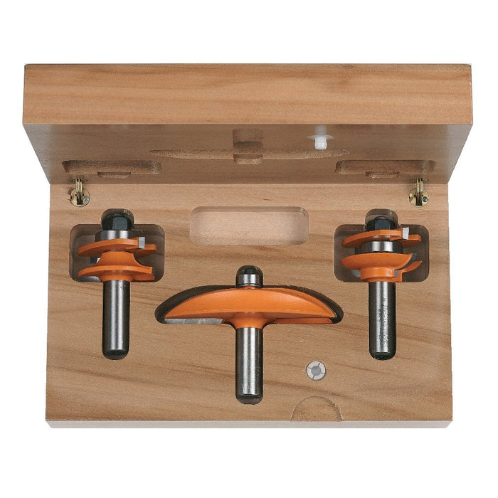 CMT 800.516.11 3-Piece Standard Kitchen Set in Hardwood Case, 1/2-Inch Shank