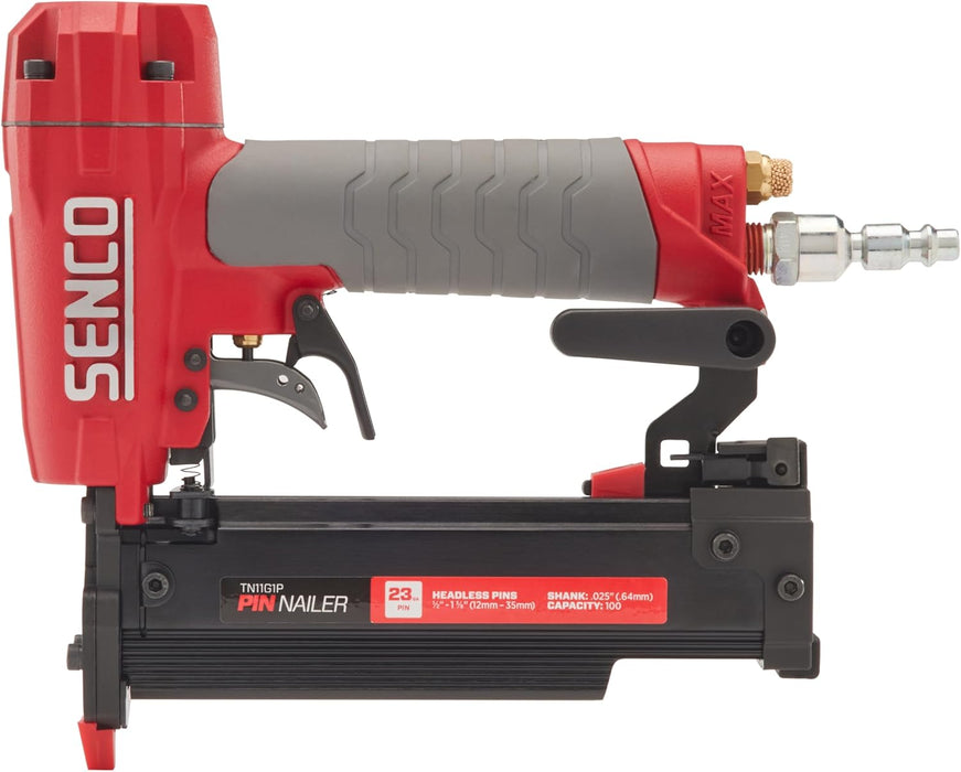 Senco TN11G1P 1-3/8"" Pin Nailer, Red