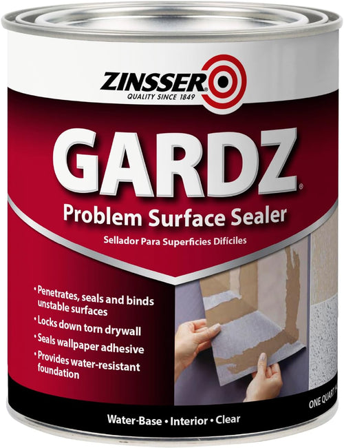 qt Zinsser 02304 Clear Zinsser, Gardz Water-Based Problem Surface Sealer